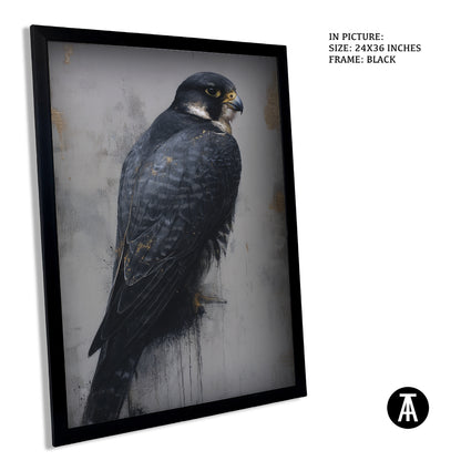 Sample Artwork in Black Frame