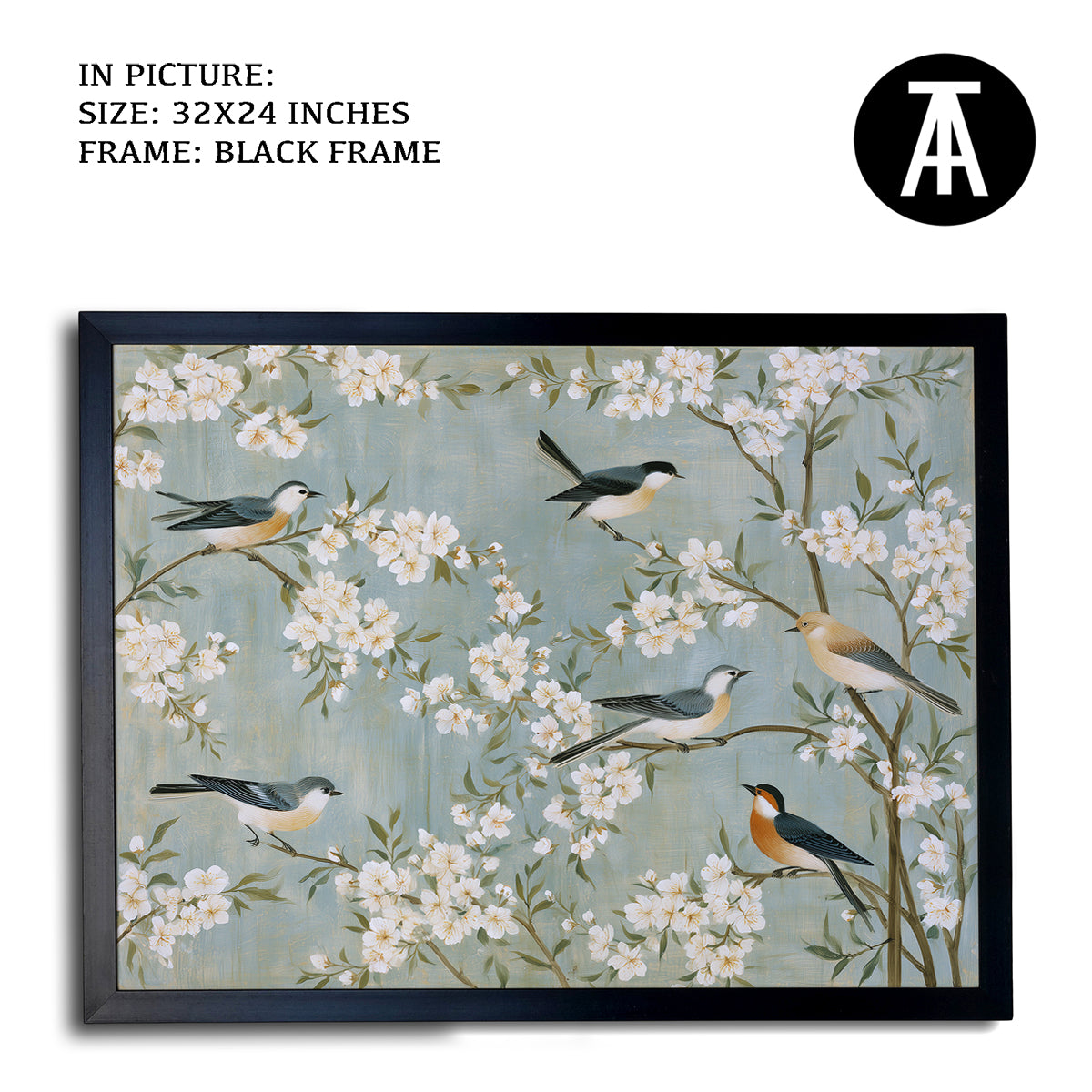 Artwork in Black Frame