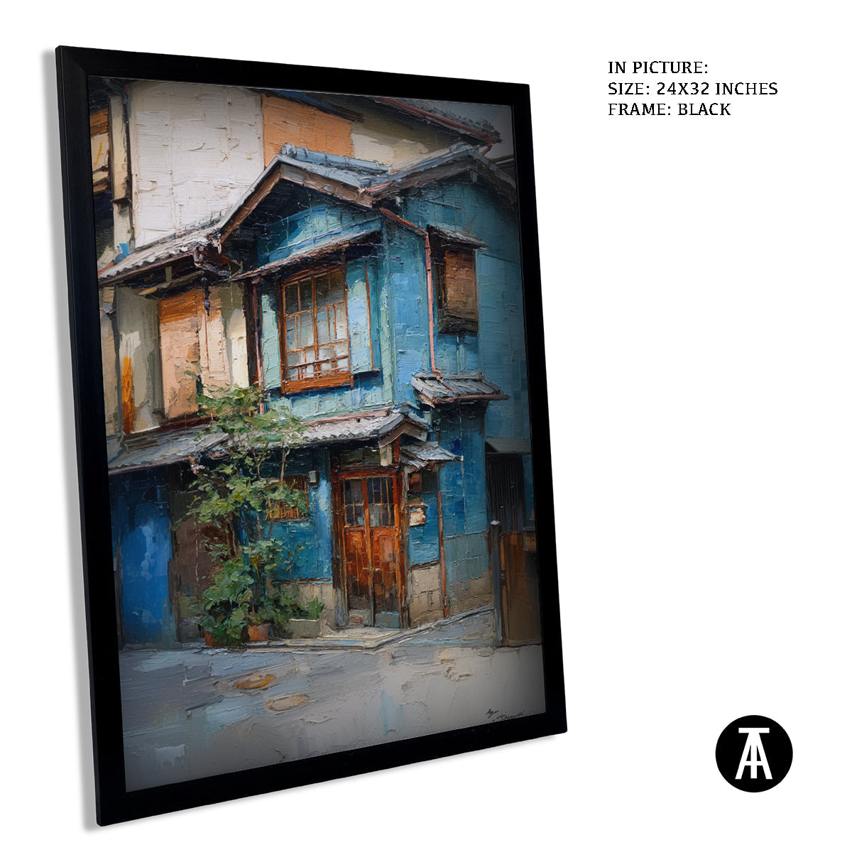 Artwork in Metal Earling Silver Frame