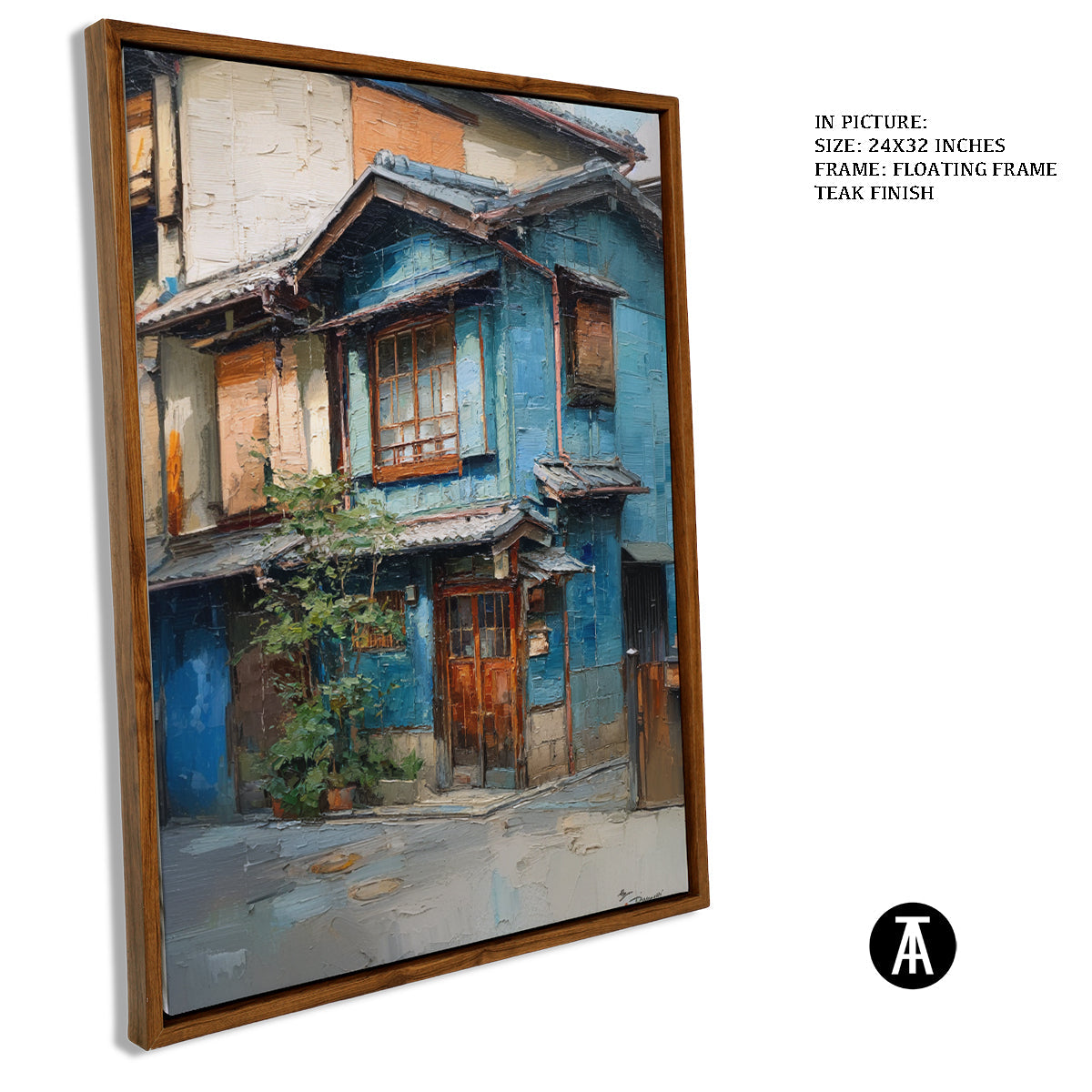 Artwork in Floating Frame