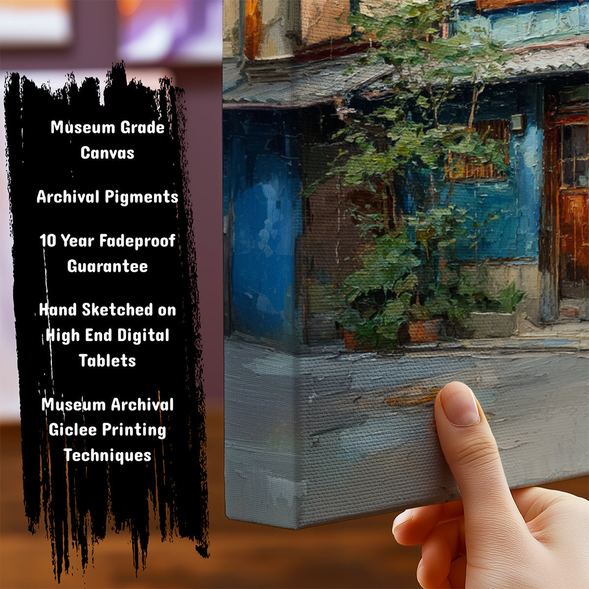 Information about Japanese Canvas Art Print