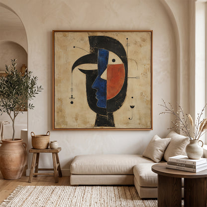 Abstract Art in a Lifestyle Setting