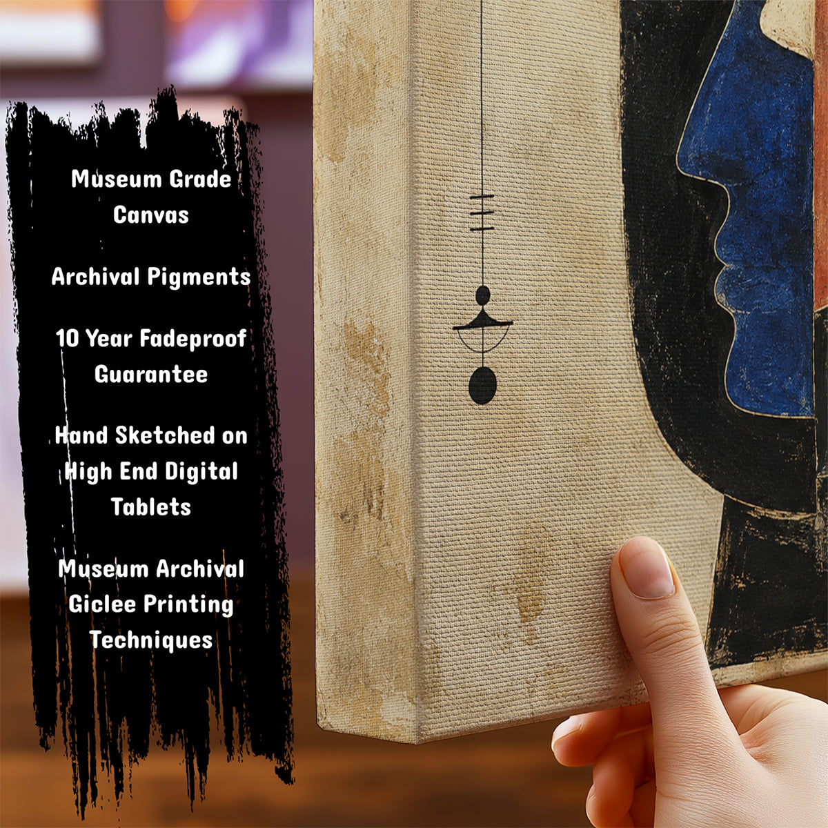 Information about Abstract Art Print