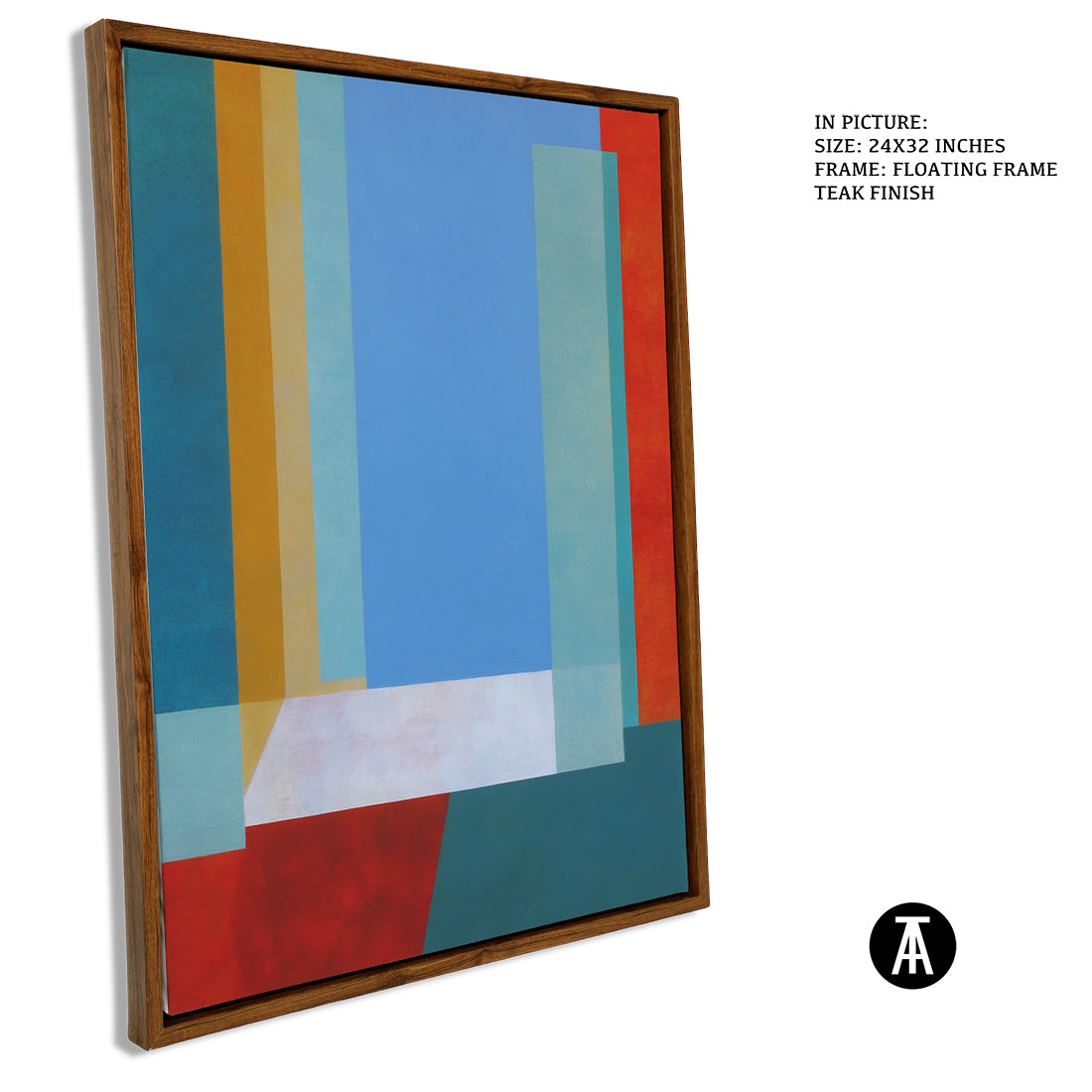 Artwork in Floating Frame