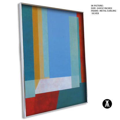 Artwork in Metal Earling Silver Frame