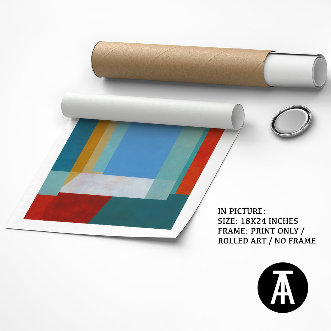 Artwork as Print Only or Rolled Art