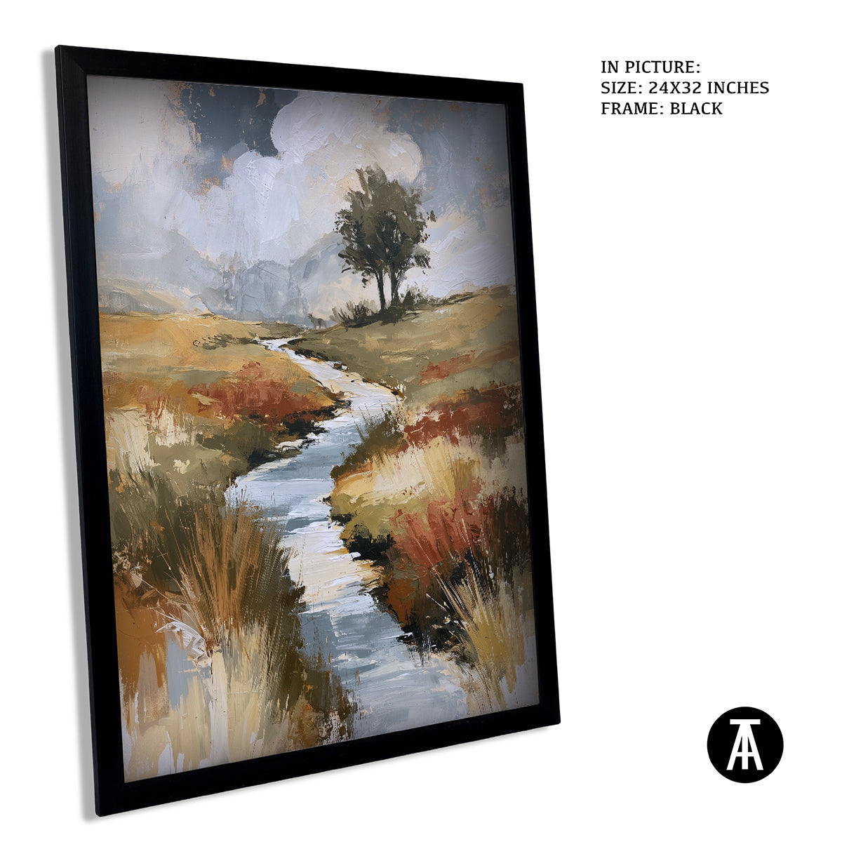 Artwork in Black Frame