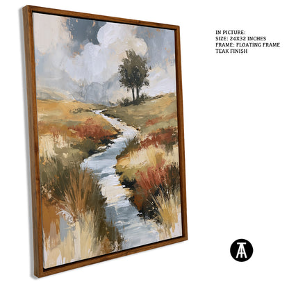 Artwork in Floating Frame