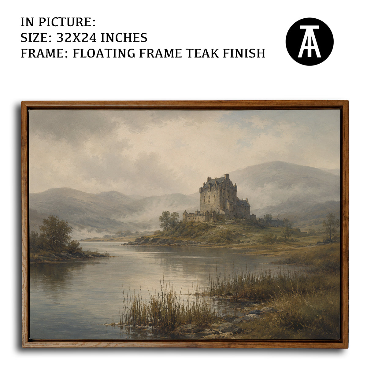 Artwork in Floating Frame
