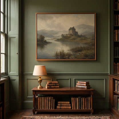 Painting in a Lifestyle Setting