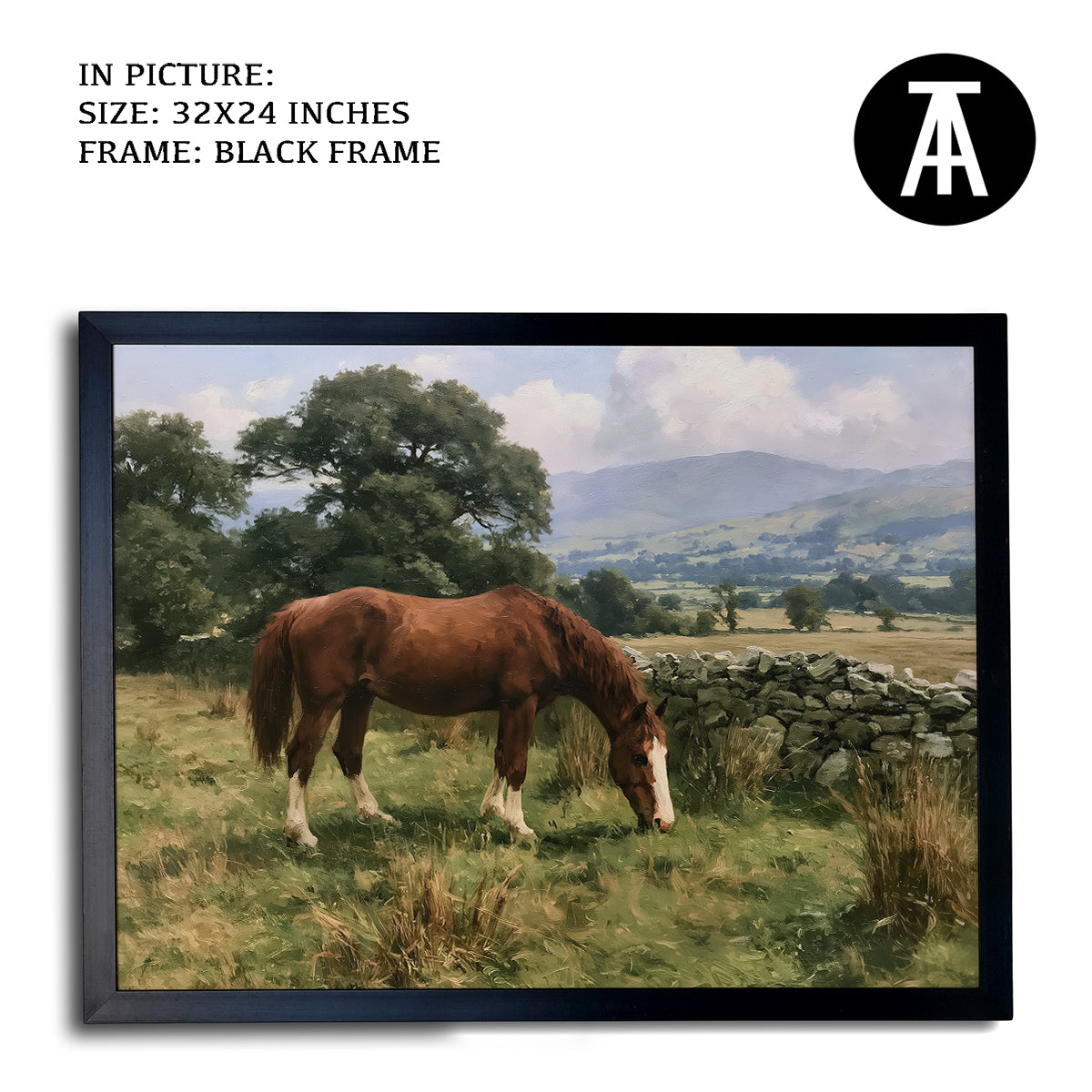 Artwork in Black Frame