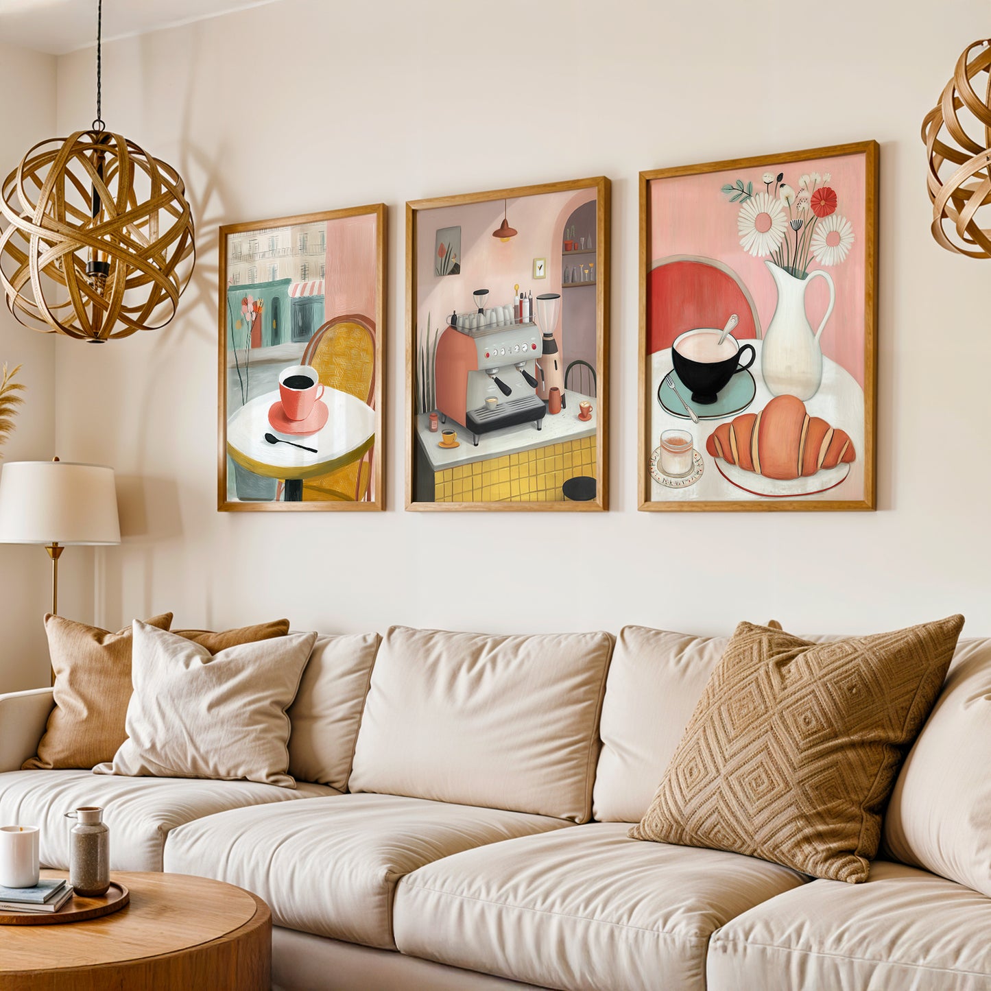 Gallery Wall Set in Lifestyle Setting