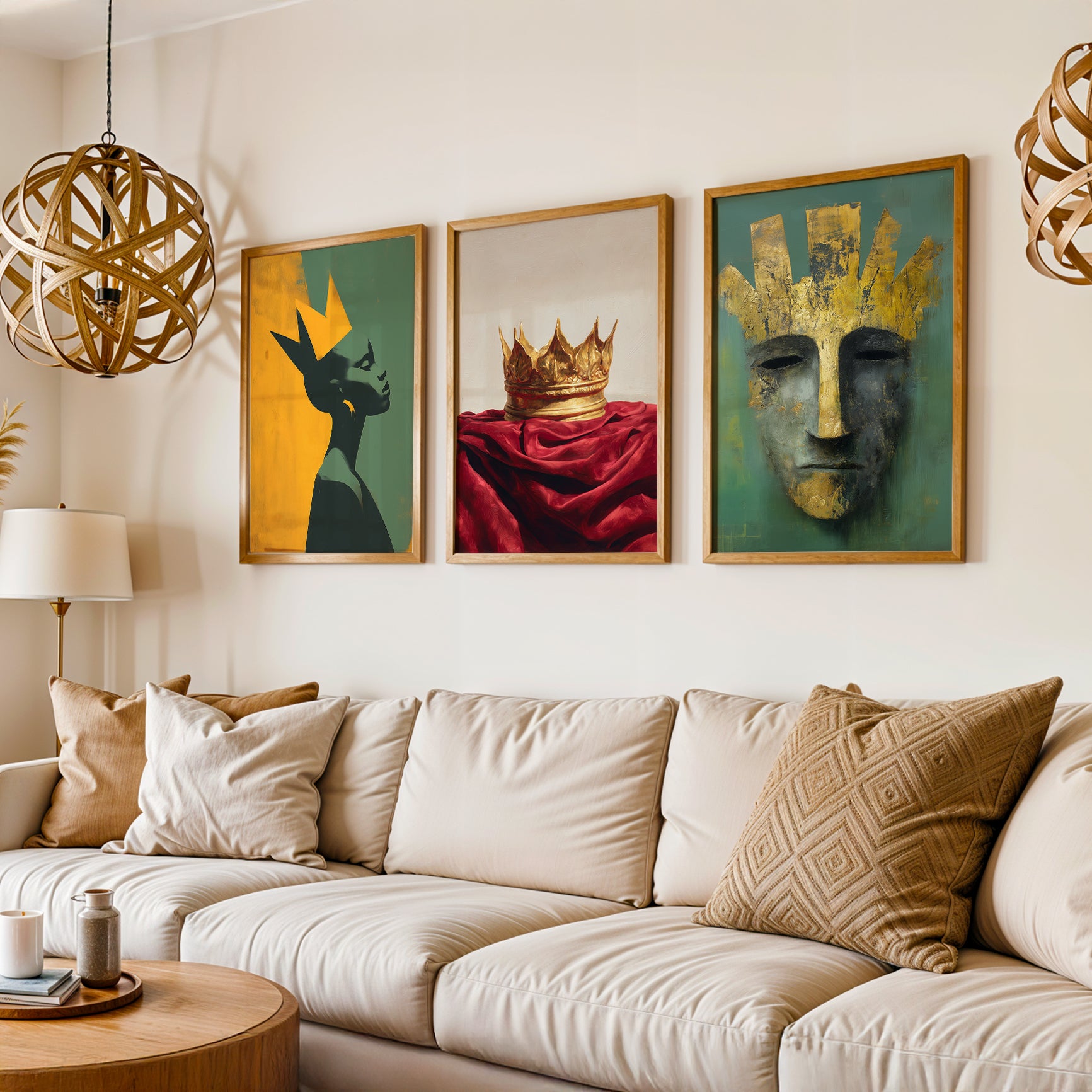 Gallery Wall Set in Lifestyle Setting