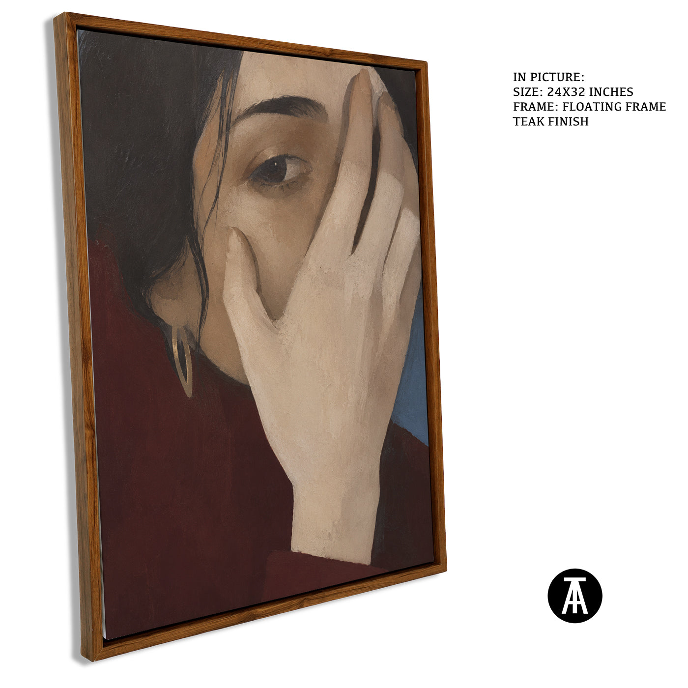Artwork in Floating Frame
