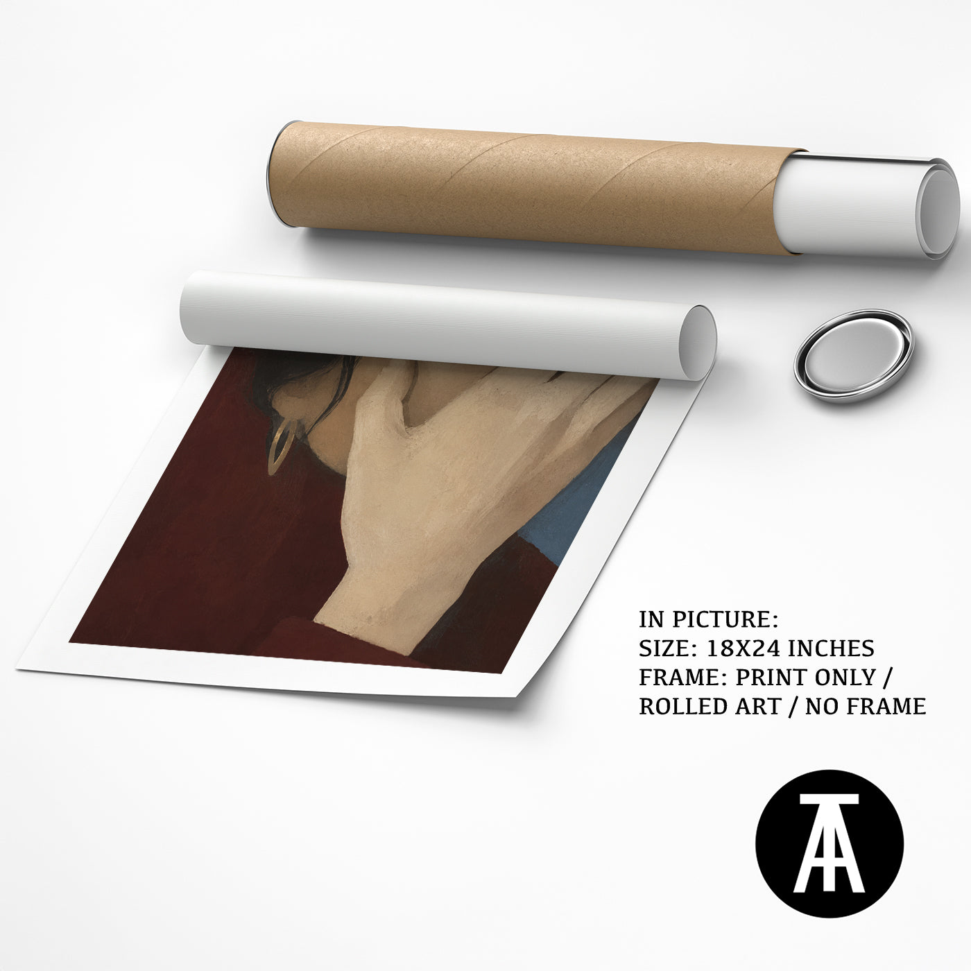 Artwork as Print Only or Rolled Art