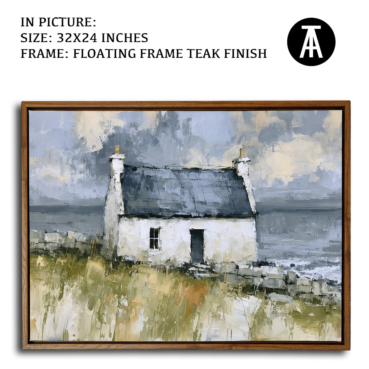 Artwork in Floating Frame