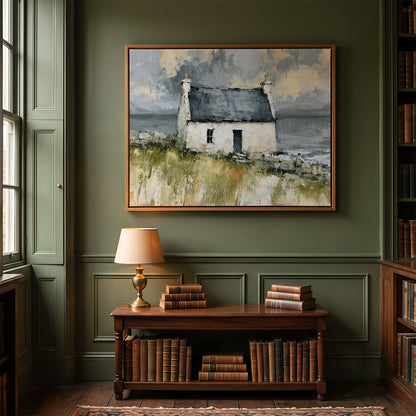 Painting in a Lifestyle Setting