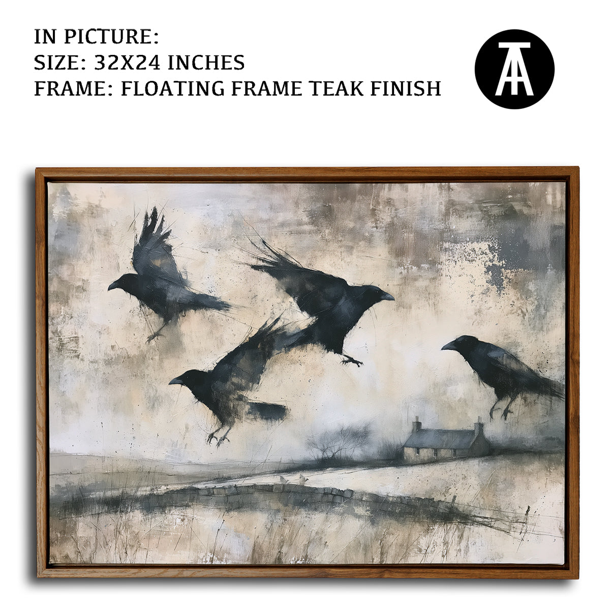 Artwork in Floating Frame