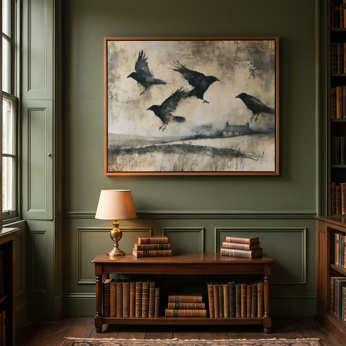 Painting in a Lifestyle Setting