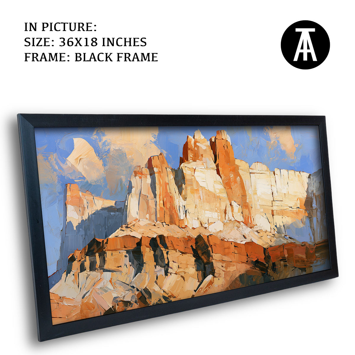 Artwork in Black Frame