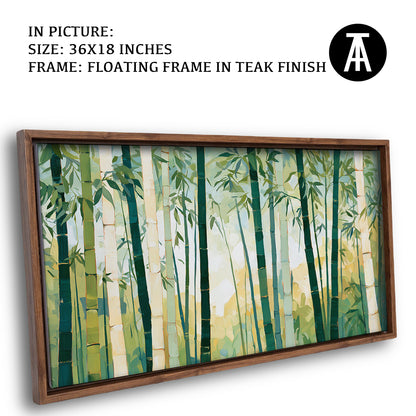 Artwork in Floating Frame
