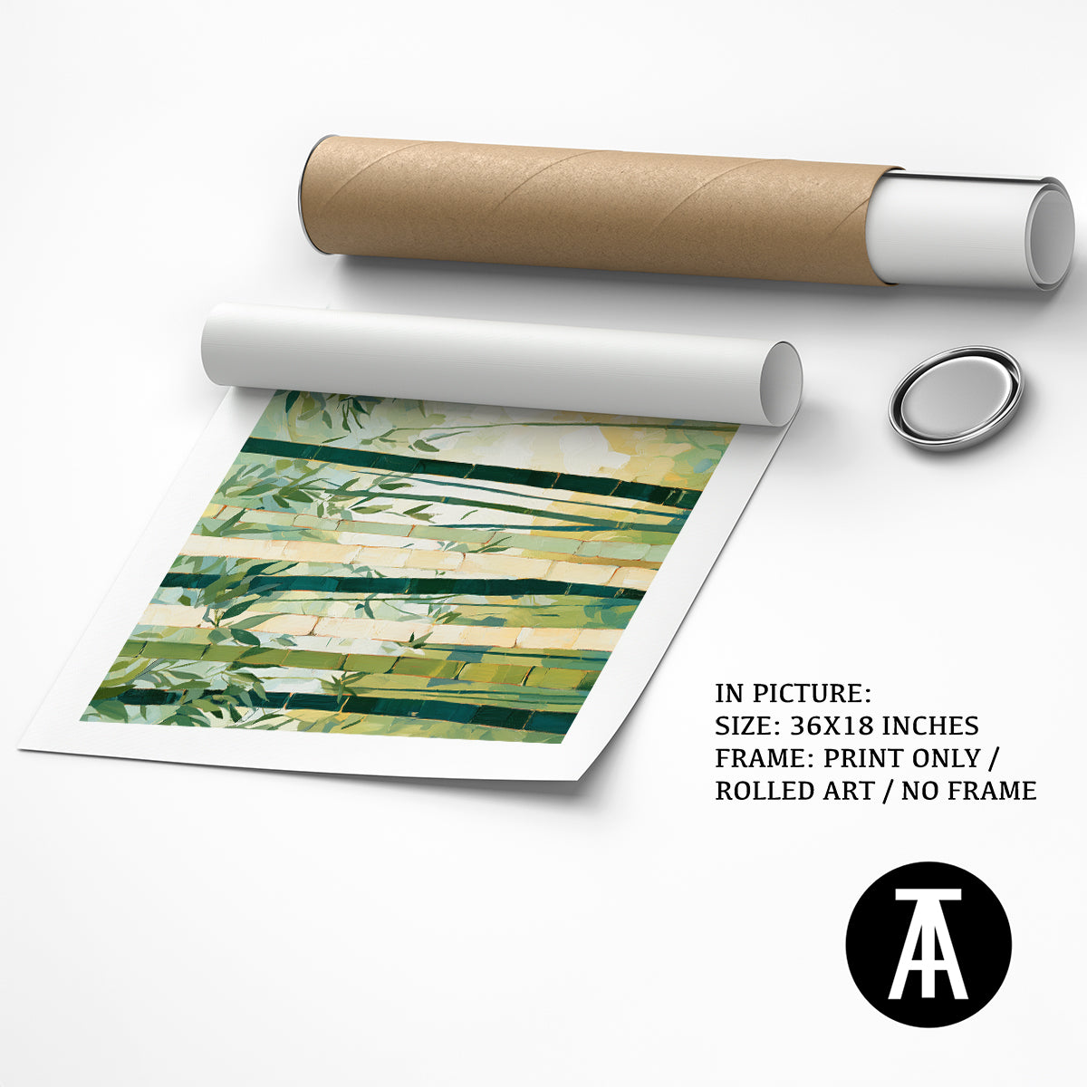 Artwork as Print Only / Rolled Art