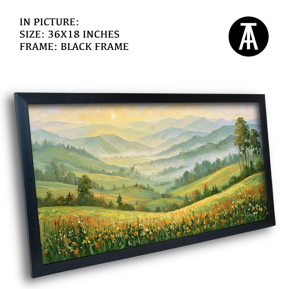 Artwork in Black Frame