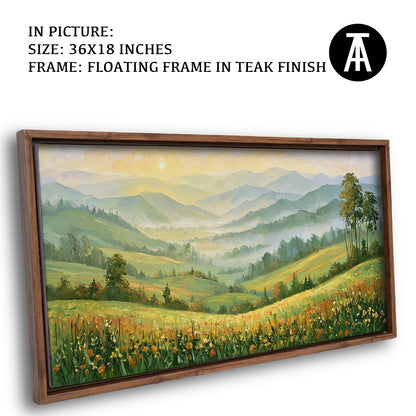 Artwork in Floating Frame