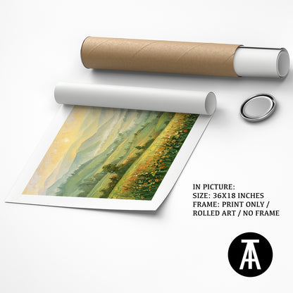 Artwork as Print Only / Rolled Art