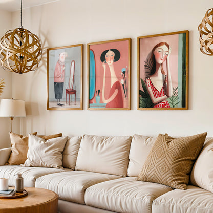 Gallery Wall Set in Lifestyle Setting