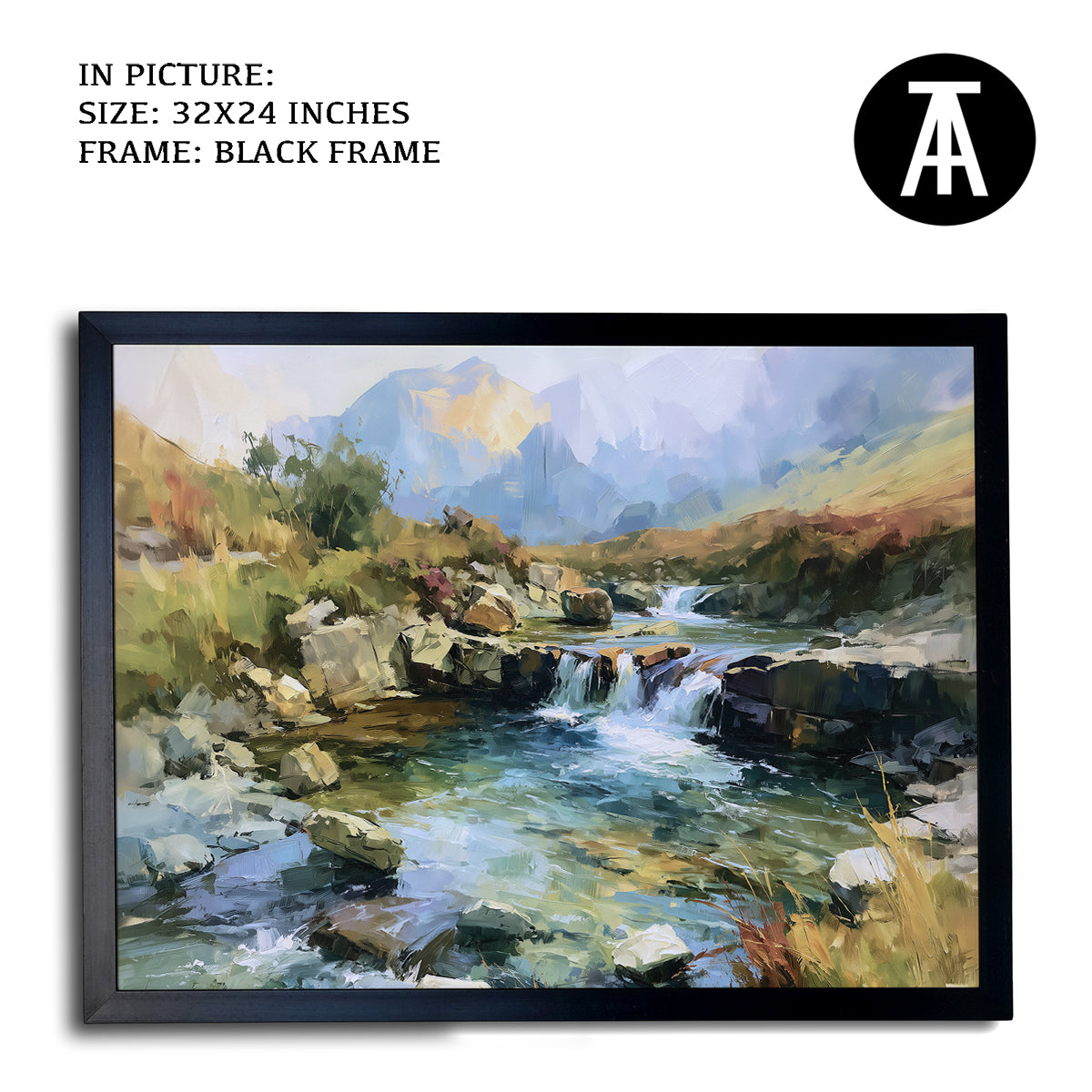Artwork in Black Frame