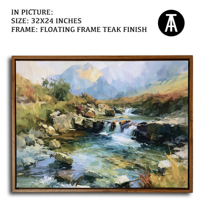 Artwork in Floating Frame
