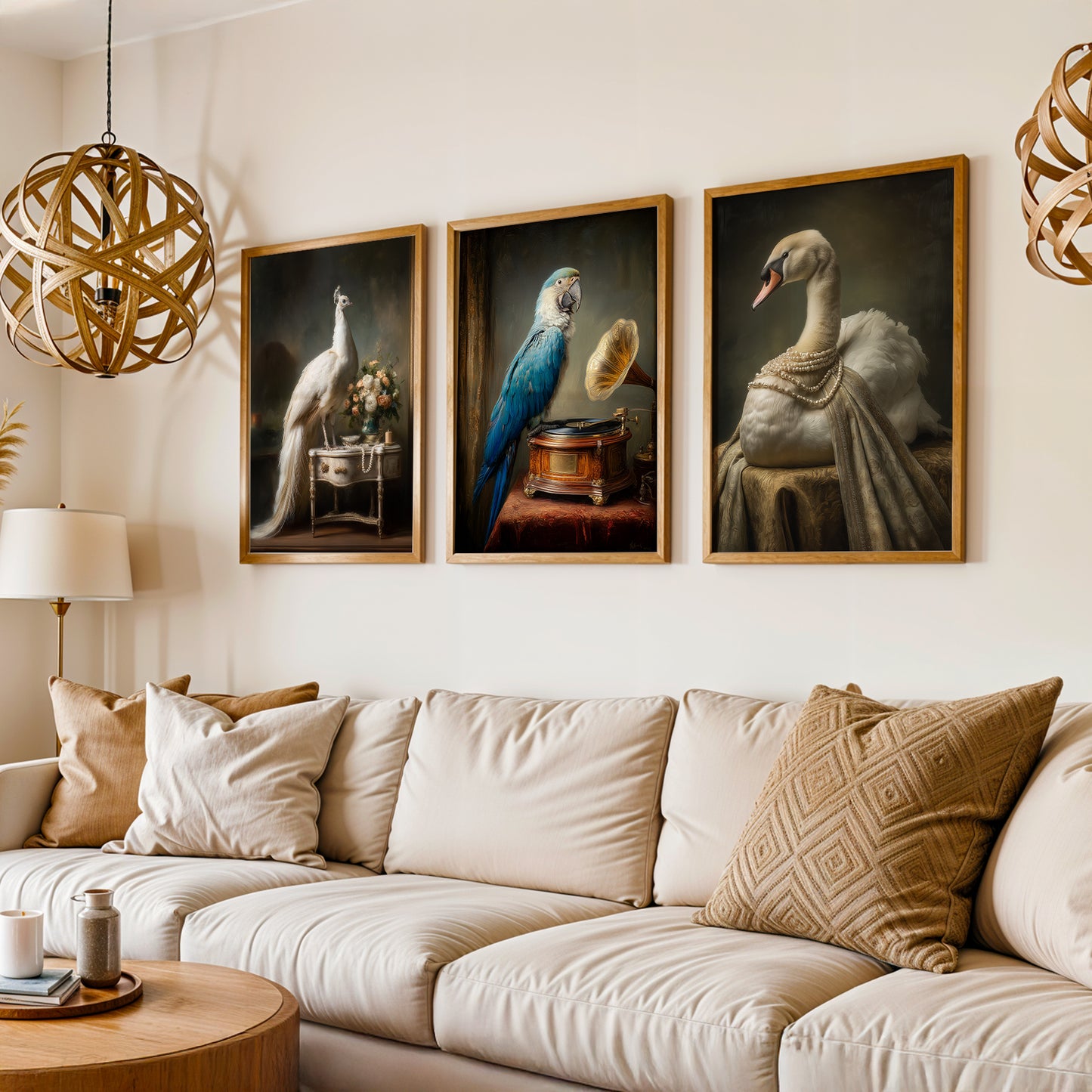 Gallery Wall Set in Lifestyle Setting