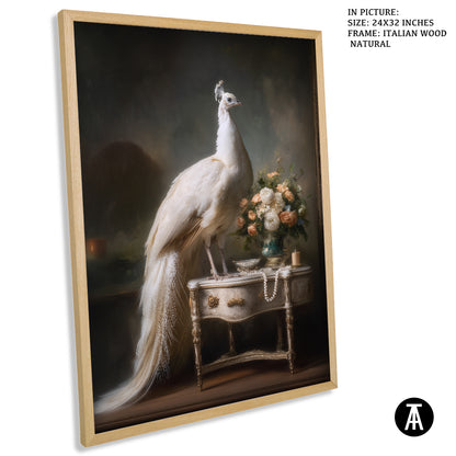 Sample Artwork in Italian Wood Framing Natural