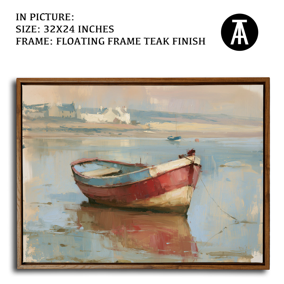Artwork in Floating Frame