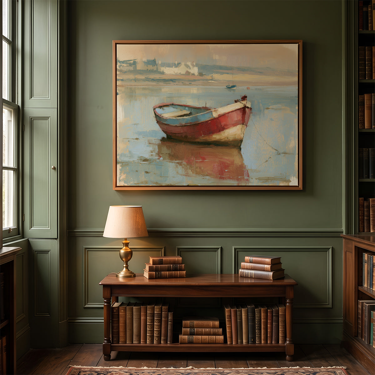 Painting in a Lifestyle Setting