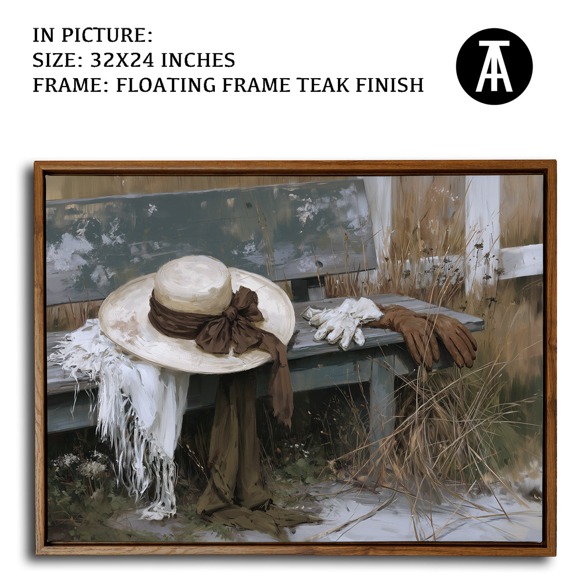 Artwork in Floating Frame