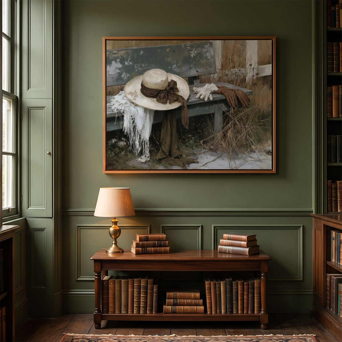 Painting in a Lifestyle Setting