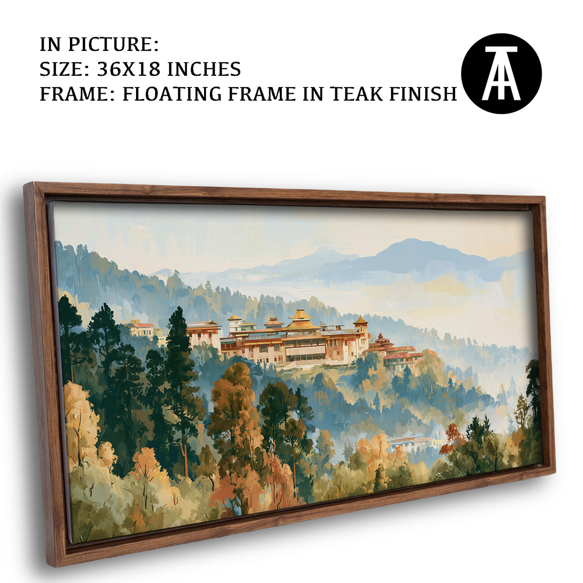Artwork in Floating Frame