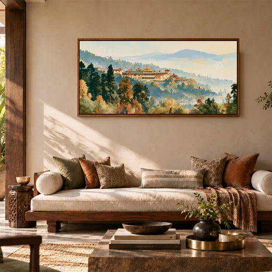 Indian Artwork in a Lifestyle Setting