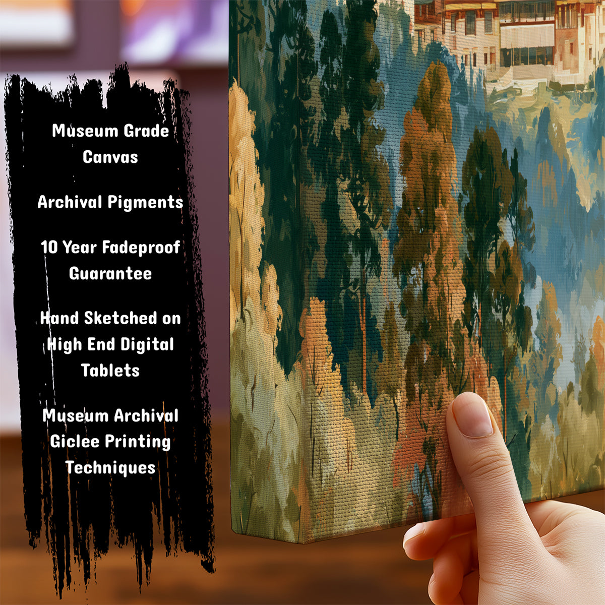 Information about Indian Canvas Art Print