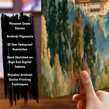 Information about Indian Canvas Art Print