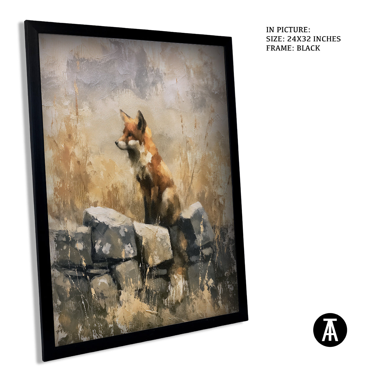 Artwork in Black Frame
