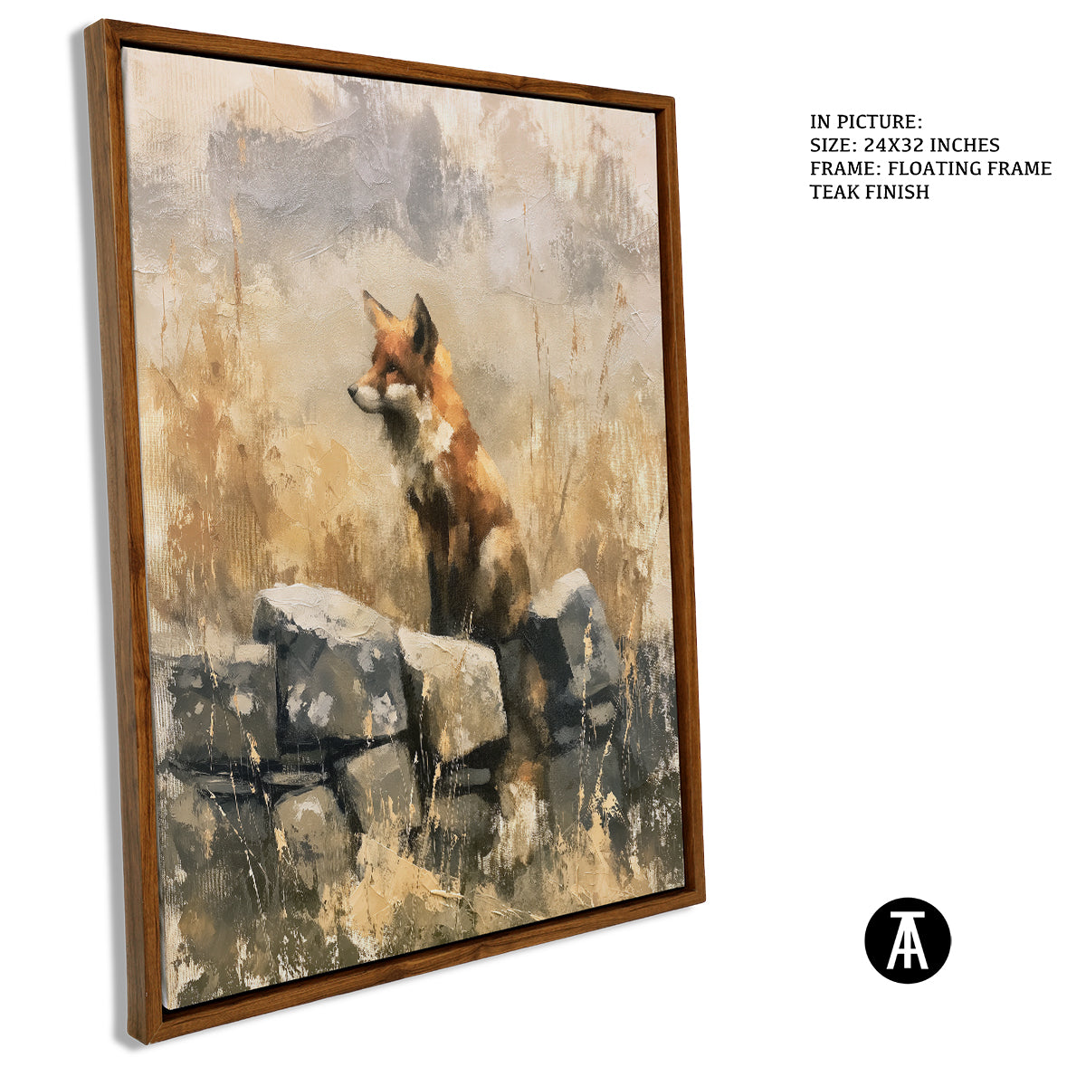 Artwork in Floating Frame