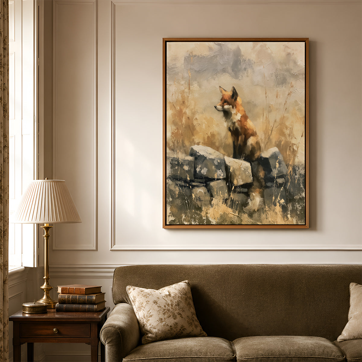 Painting in a Lifestyle Setting