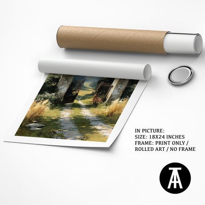 Artwork as Print Only or Rolled Art
