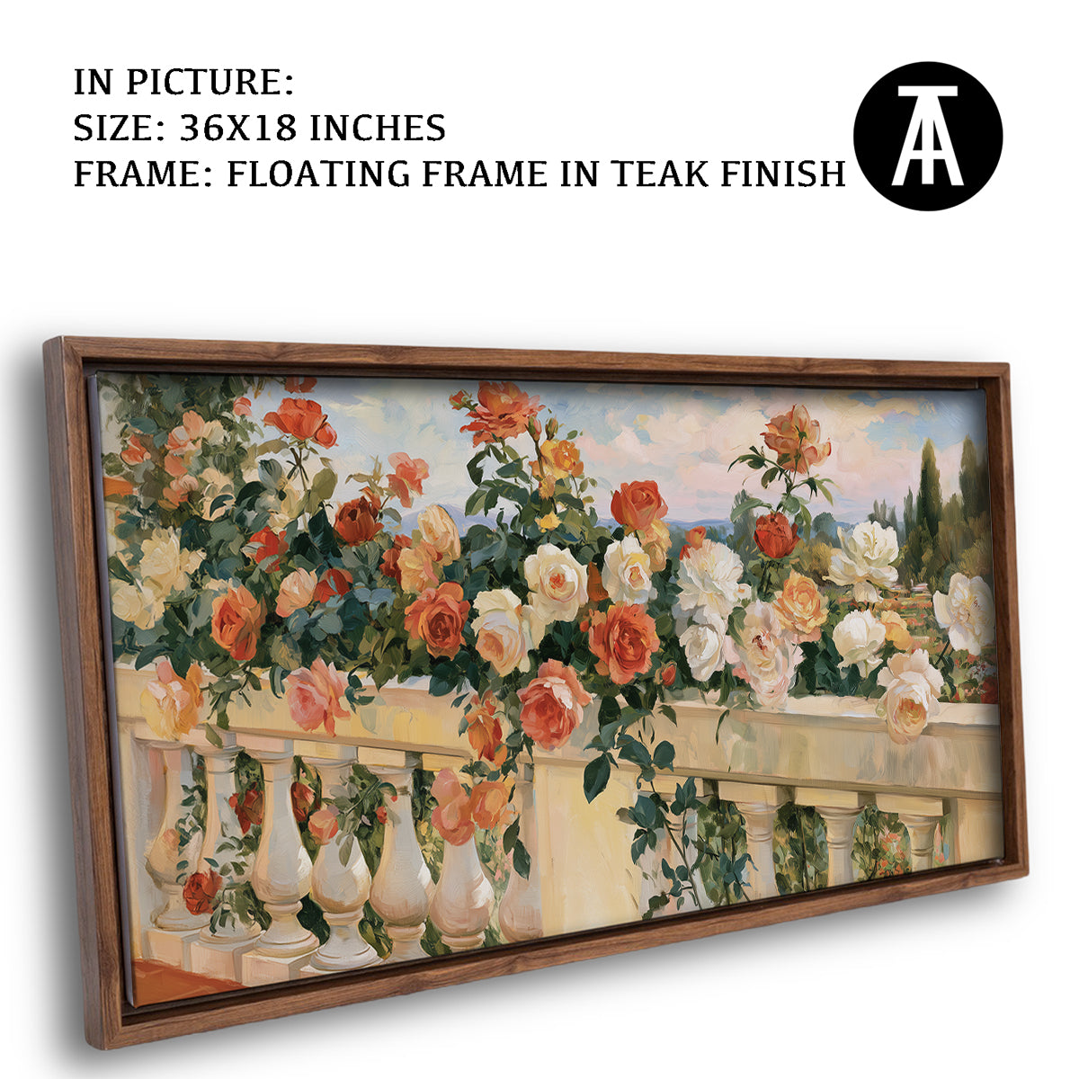 Artwork in Floating Frame