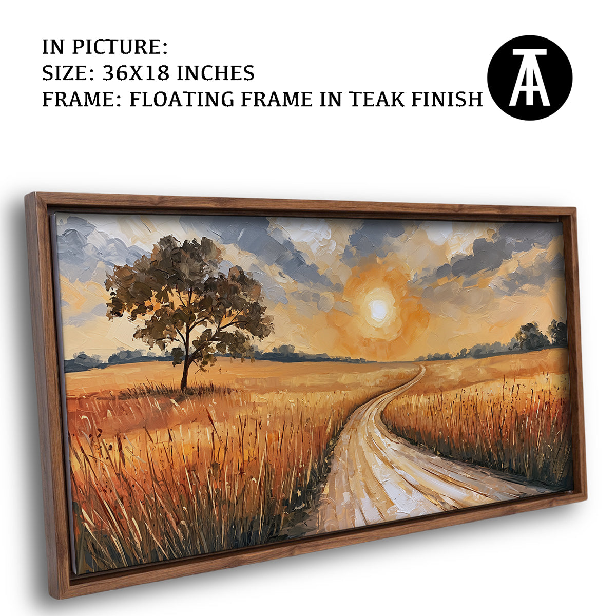 Artwork in Floating Frame