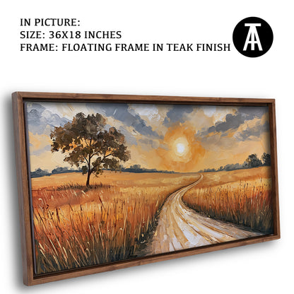 Artwork in Floating Frame