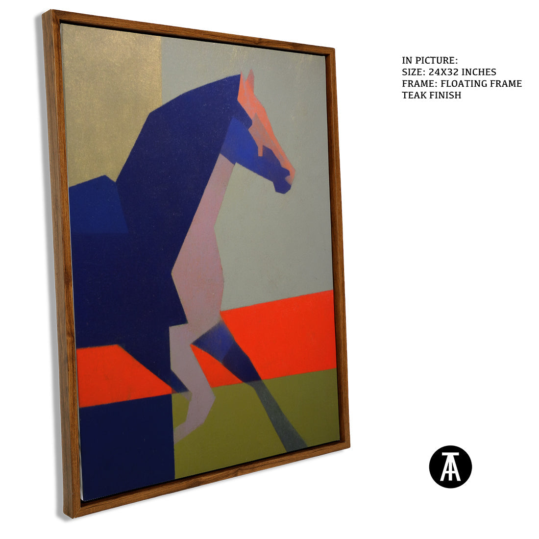 Artwork in Floating Frame